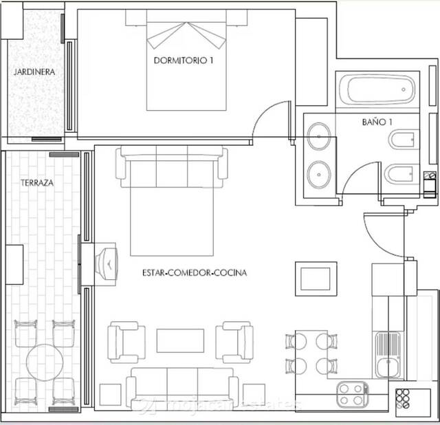 ME 3209: Apartment for Sale in Vera Playa, Almería