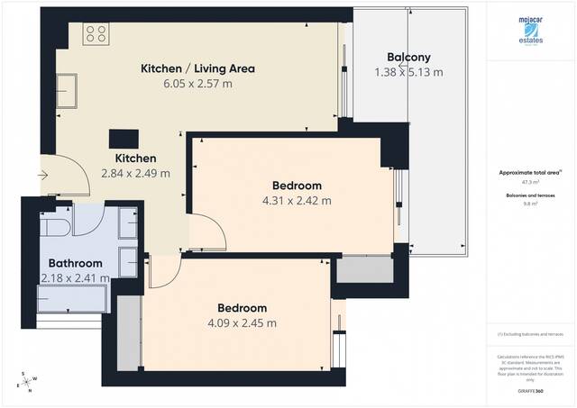 ME 3210: Apartment for Sale in Vera Playa, Almería