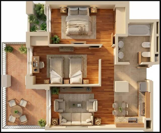 ME 3210: Apartment for Sale in Vera Playa, Almería