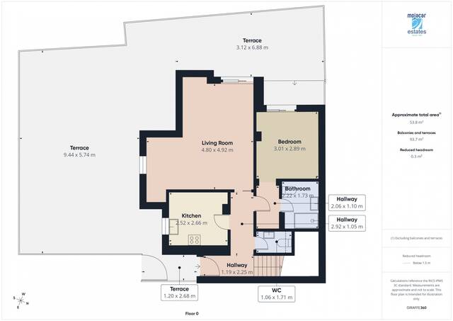 ME 3230: Town house for Sale in Los Gallardos, Almería