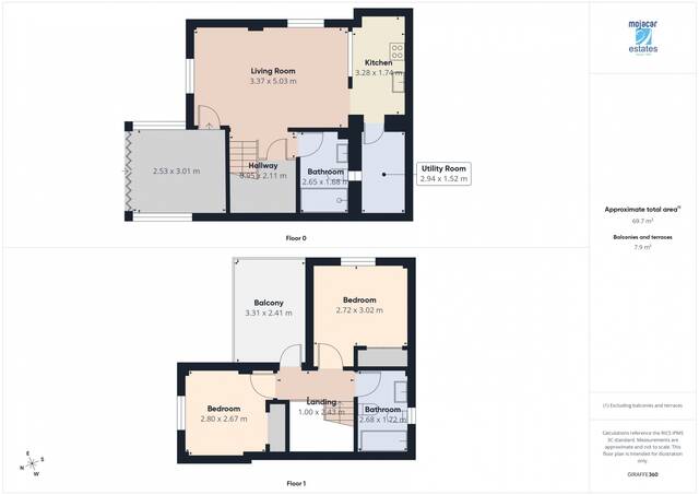 ME 3235: Town house for Sale in Vera Playa, Almería