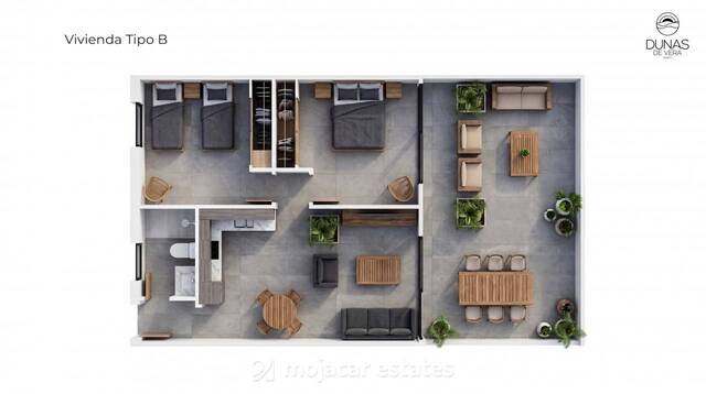 ME 3243: Apartment for Sale in Vera Playa, Almería