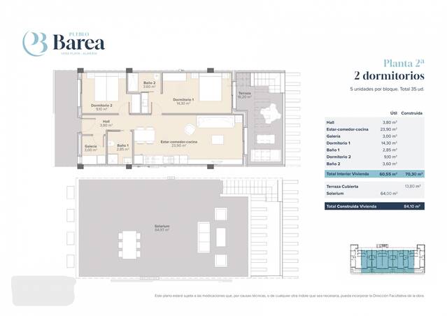 ME 3247: Apartment for Sale in Vera Playa, Almería