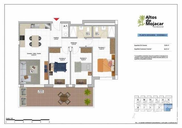 VIP8088: Apartment for Sale in Mojácar Playa, Almeria