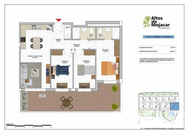 VIP8087: Apartment for Sale in Mojácar Playa, Almeria