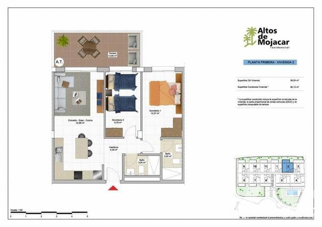 VIP8087: Apartment for Sale in Mojácar Playa, Almeria