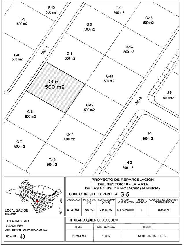 VIP7683: Land for Sale in Mojácar Playa, Almeria