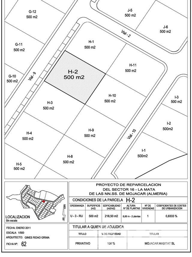 VIP7683: Land for Sale in Mojácar Playa, Almeria