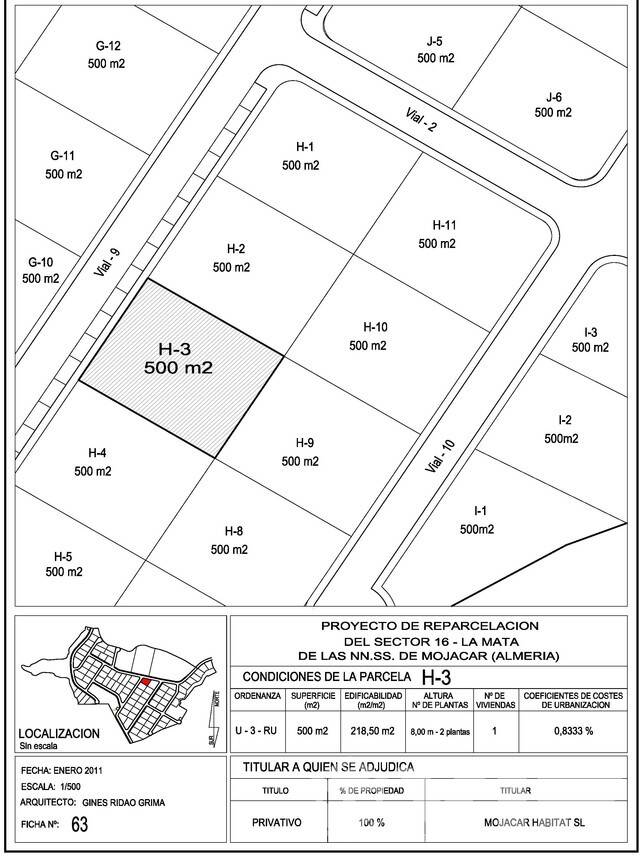 VIP7683: Land for Sale in Mojácar Playa, Almeria