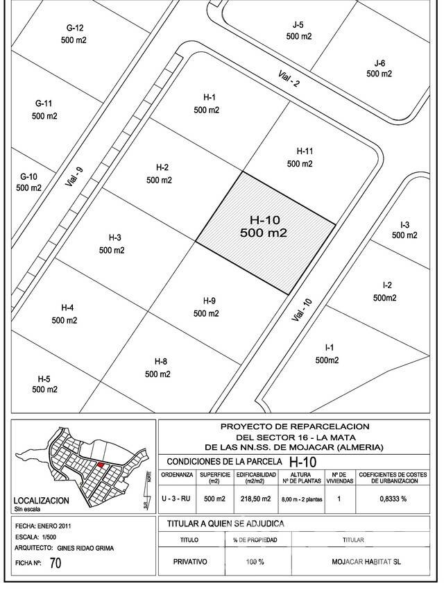 VIP7683: Land for Sale in Mojácar Playa, Almeria