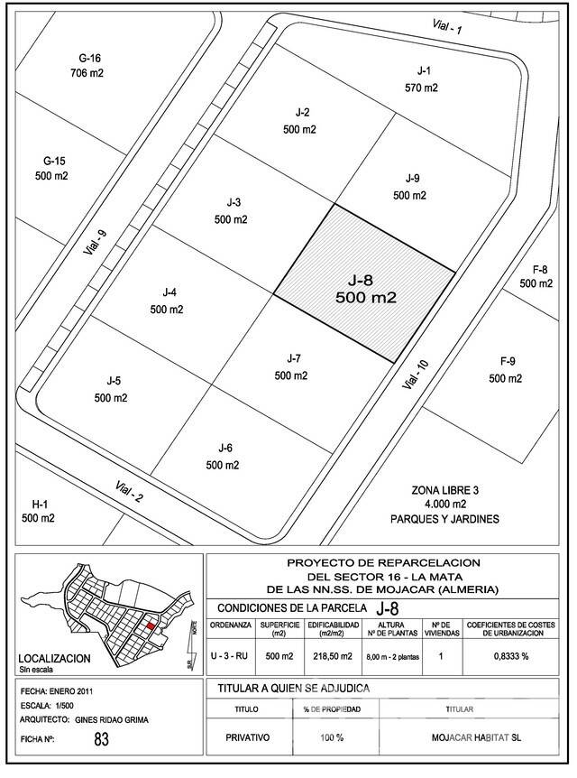 VIP7683: Land for Sale in Mojácar Playa, Almeria