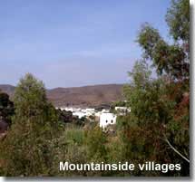 Mountainside Andalucian village in Sierra Gador