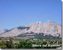 Sierra Maimon in Velez natural park