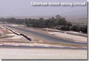 Tabernas motor racing track