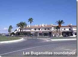 Las Buganvillas roundabout Vera Playa